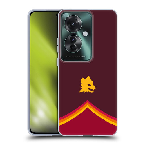 AS Roma Crest Graphics Wolf Soft Gel Case for OPPO Reno11 F 5G / F25 Pro 5G