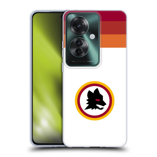 AS Roma Crest Graphics Wolf Retro Heritage Soft Gel Case for OPPO Reno11 F 5G / F25 Pro 5G