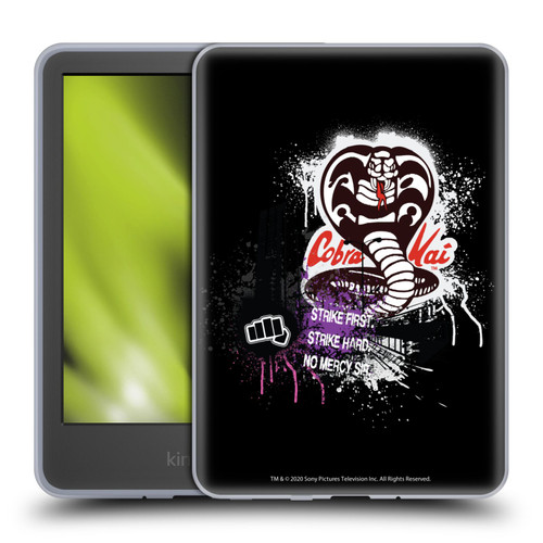 Cobra Kai Composed Art No Mercy Logo Soft Gel Case for Amazon Kindle 11th Gen 6in 2022