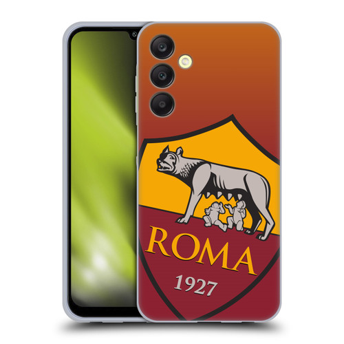 AS Roma Crest Graphics Gradient Soft Gel Case for Samsung Galaxy A25 5G