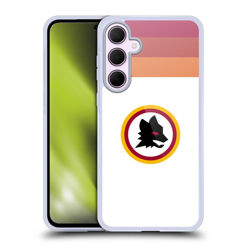 AS Roma Crest Graphics Wolf Retro Heritage Soft Gel Case for Samsung Galaxy A35 5G