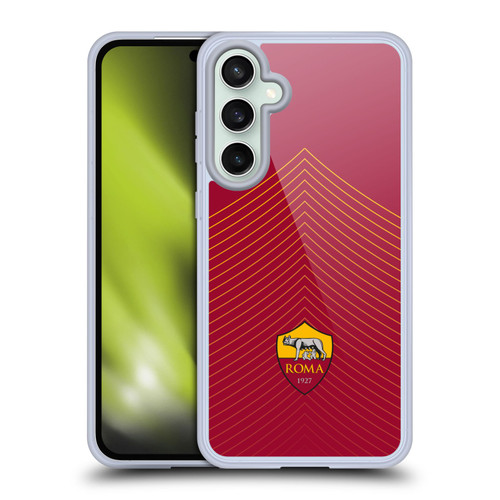 AS Roma Crest Graphics Arrow Soft Gel Case for Samsung Galaxy S23 FE 5G