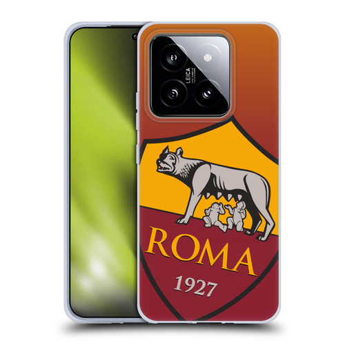 AS Roma Crest Graphics Gradient Soft Gel Case for Xiaomi 14