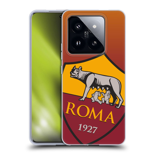 AS Roma Crest Graphics Gradient Soft Gel Case for Xiaomi 14 Pro