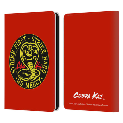 Cobra Kai Graphics Strike Logo Leather Book Wallet Case Cover For Amazon Kindle 11th Gen 6in 2022