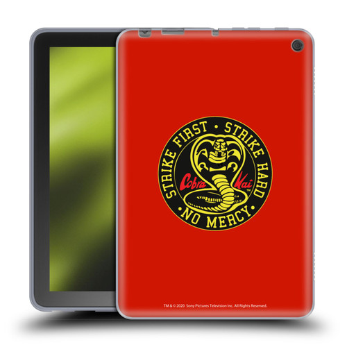 Cobra Kai Graphics Strike Logo Soft Gel Case for Amazon Fire HD 8/Fire HD 8 Plus 2020