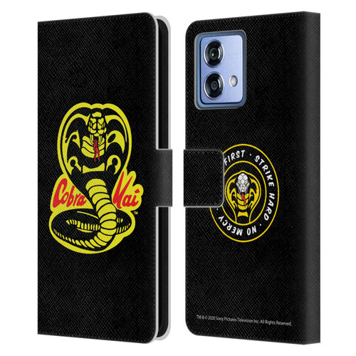 Cobra Kai Graphics Logo Leather Book Wallet Case Cover For Motorola Moto G84 5G
