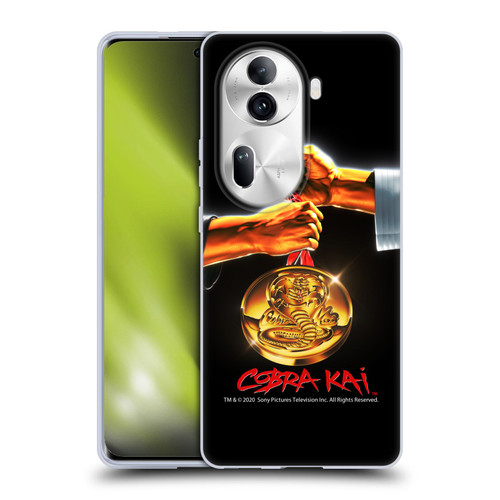 Cobra Kai Graphics Gold Medal Soft Gel Case for OPPO Reno11 Pro