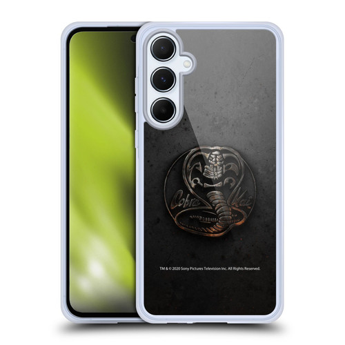 Cobra Kai Graphics Metal Logo Soft Gel Case for Samsung Galaxy A55 5G