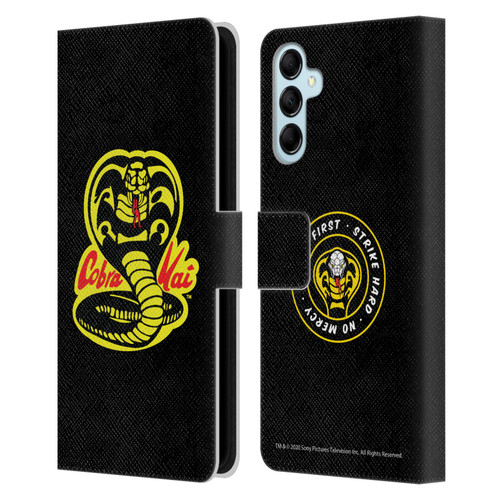 Cobra Kai Graphics Logo Leather Book Wallet Case Cover For Samsung Galaxy M14 5G