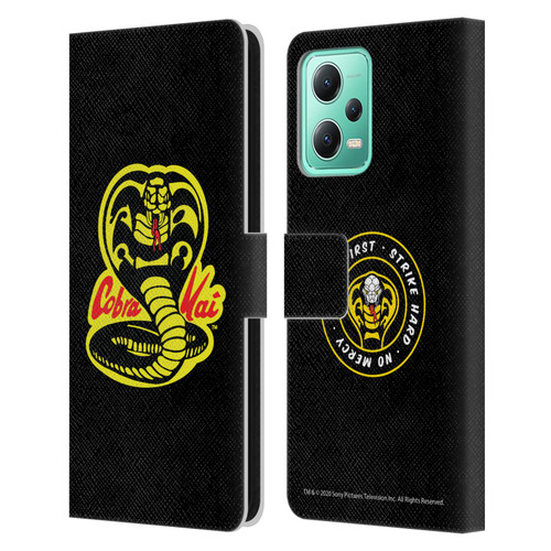 Cobra Kai Graphics Logo Leather Book Wallet Case Cover For Xiaomi Redmi Note 12 5G