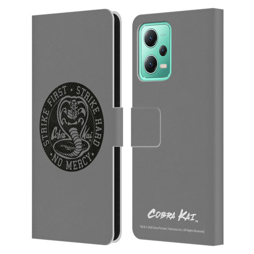 Cobra Kai Graphics Strike Logo 2 Leather Book Wallet Case Cover For Xiaomi Redmi Note 12 5G