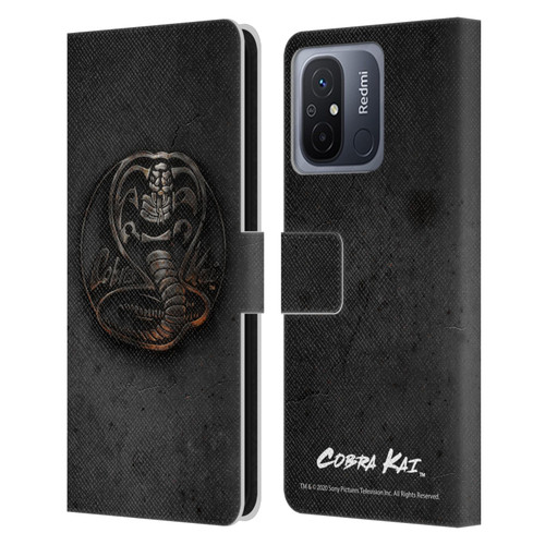 Cobra Kai Graphics Metal Logo Leather Book Wallet Case Cover For Xiaomi Redmi 12C