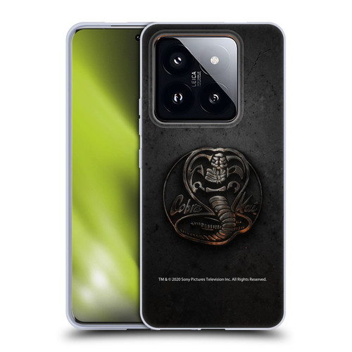 Cobra Kai Graphics Metal Logo Soft Gel Case for Xiaomi 14 Pro