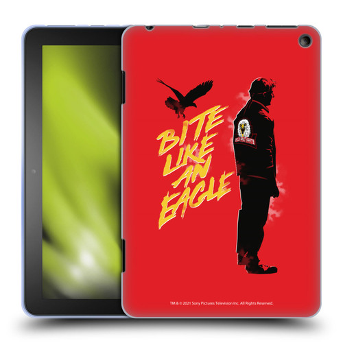 Cobra Kai Key Art Johnny Lawrence Eagle Bite Soft Gel Case for Amazon Fire HD 8/Fire HD 8 Plus 2020