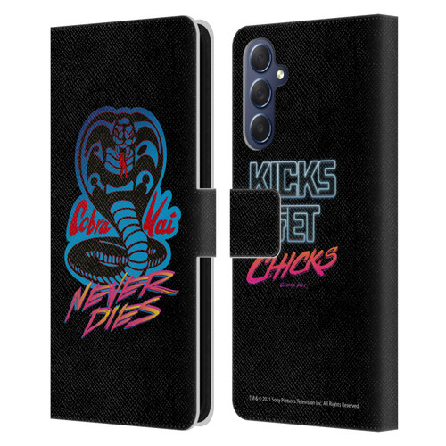Cobra Kai Key Art Never Dies Logo Leather Book Wallet Case Cover For Samsung Galaxy M54 5G