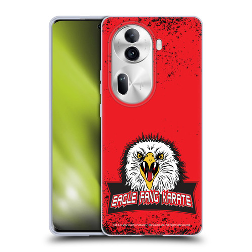 Cobra Kai Key Art Eagle Fang Logo Soft Gel Case for OPPO Reno11 Pro