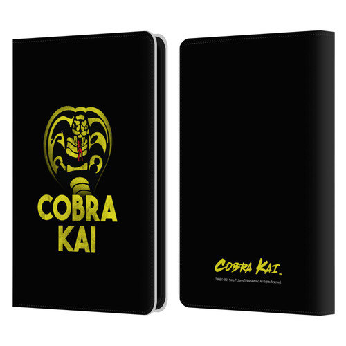 Cobra Kai Season 4 Key Art Team Cobra Kai Leather Book Wallet Case Cover For Amazon Kindle 11th Gen 6in 2022