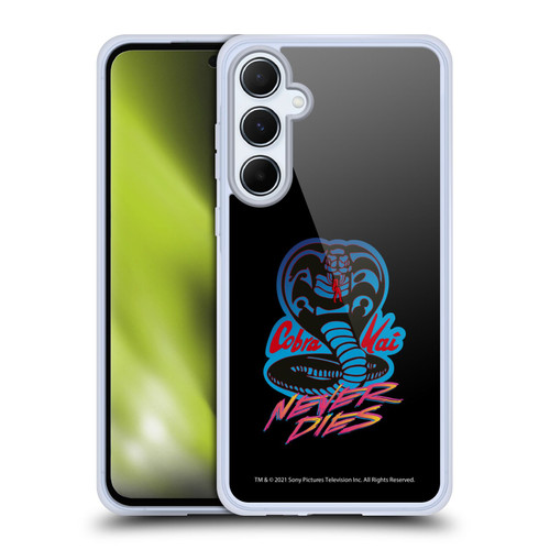 Cobra Kai Key Art Never Dies Logo Soft Gel Case for Samsung Galaxy A55 5G