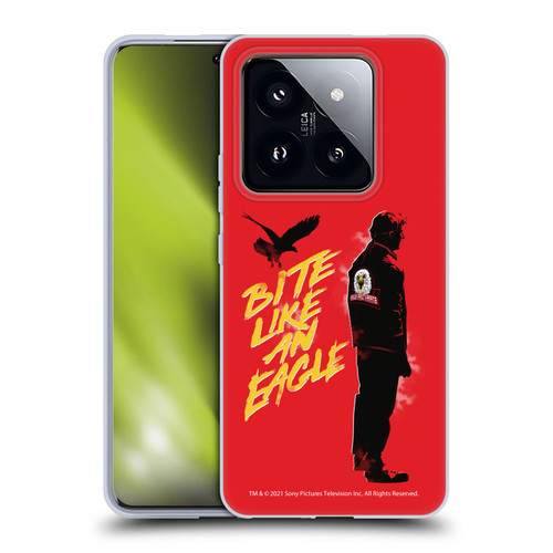 Cobra Kai Key Art Johnny Lawrence Eagle Bite Soft Gel Case for Xiaomi 14 Pro