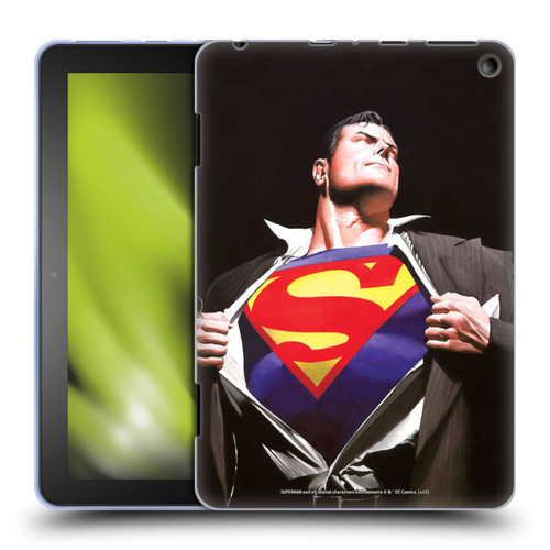 Superman DC Comics Famous Comic Book Covers Forever Soft Gel Case for Amazon Fire HD 8/Fire HD 8 Plus 2020