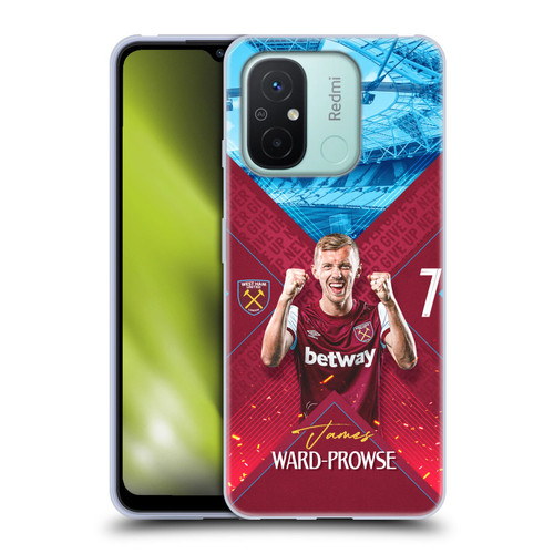 West Ham United FC 2023/24 First Team James Ward-Prowse Soft Gel Case for Xiaomi Redmi 12C