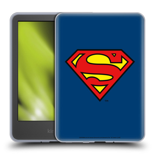 Superman DC Comics Logos Classic Soft Gel Case for Amazon Kindle 11th Gen 6in 2022