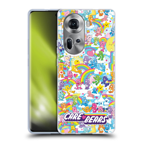 Care Bears 40th Anniversary Rainbow Soft Gel Case for OPPO Reno11
