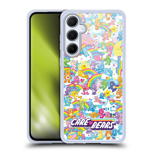 Care Bears 40th Anniversary Rainbow Soft Gel Case for Samsung Galaxy A55 5G