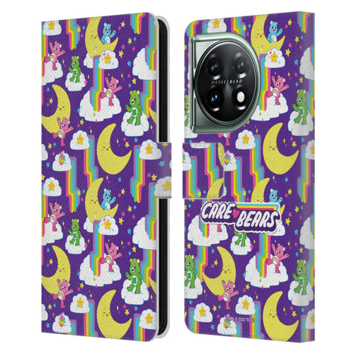 Care Bears 40th Anniversary Rainbow Falls Leather Book Wallet Case Cover For OnePlus 11 5G