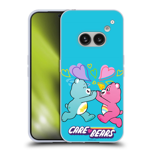 Care Bears Characters Funshine, Cheer And Grumpy Group 2 Soft Gel Case for Nothing Phone (2a)