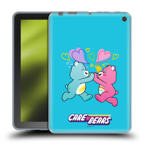 Care Bears Characters Funshine, Cheer And Grumpy Group 2 Soft Gel Case for Amazon Fire HD 8/Fire HD 8 Plus 2020