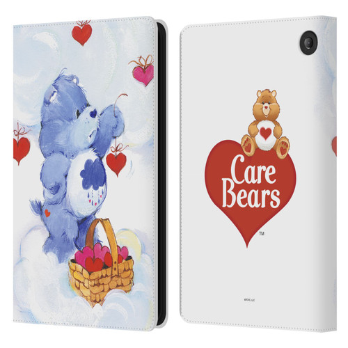 Care Bears Classic Grumpy Leather Book Wallet Case Cover For Amazon Fire 7 2022