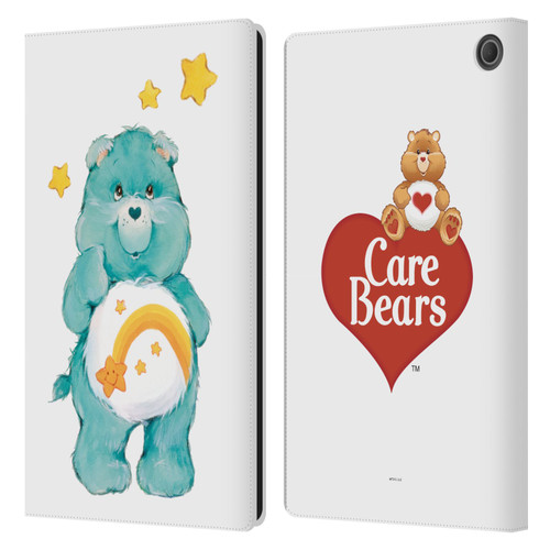 Care Bears Classic Wish Leather Book Wallet Case Cover For Amazon Fire Max 11 2023