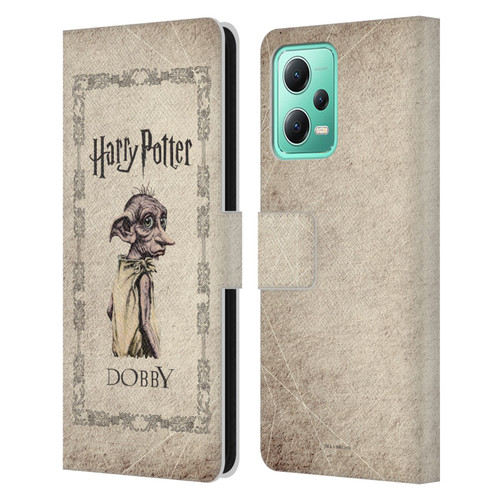 Harry Potter Chamber Of Secrets II Dobby House Elf Creature Leather Book Wallet Case Cover For Xiaomi Redmi Note 12 5G