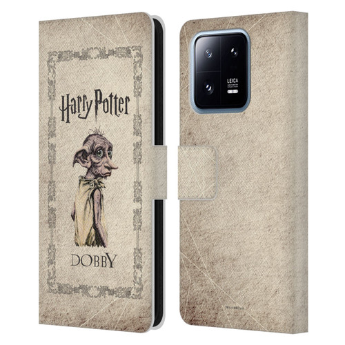 Harry Potter Chamber Of Secrets II Dobby House Elf Creature Leather Book Wallet Case Cover For Xiaomi 13 Pro 5G