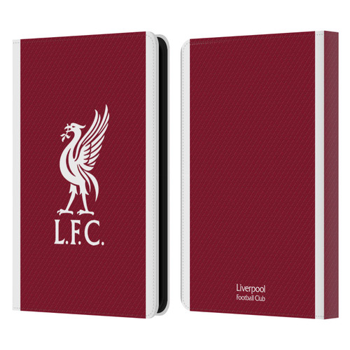 Liverpool Football Club 2023/24 Home Kit Leather Book Wallet Case Cover For Amazon Kindle 11th Gen 6in 2022