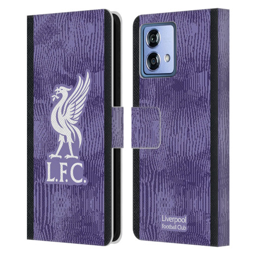 Liverpool Football Club 2023/24 Third Kit Leather Book Wallet Case Cover For Motorola Moto G84 5G