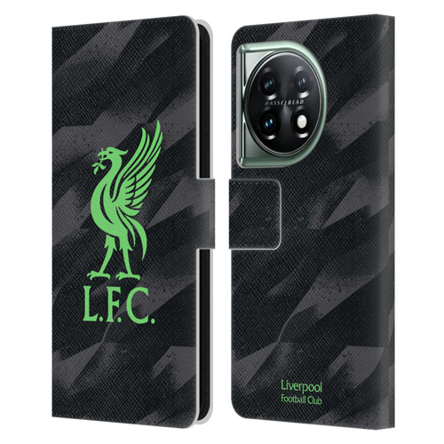 Liverpool Football Club 2023/24 Home Goalkeeper Kit Leather Book Wallet Case Cover For OnePlus 11 5G