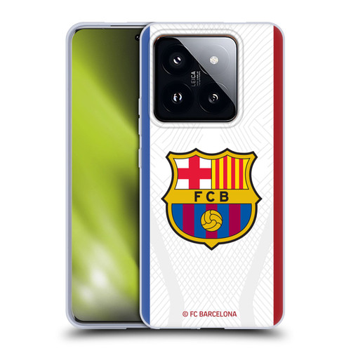 FC Barcelona 2023/24 Crest Kit Away Soft Gel Case for Xiaomi 14 Pro