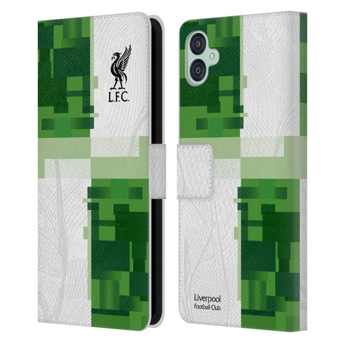 Liverpool Football Club 2023/24 Away Kit Leather Book Wallet Case Cover For Samsung Galaxy M04 5G / A04e