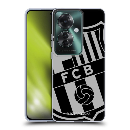 FC Barcelona Crest Oversized Soft Gel Case for OPPO Reno11 F 5G / F25 Pro 5G