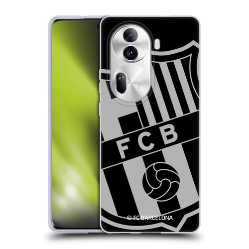 FC Barcelona Crest Oversized Soft Gel Case for OPPO Reno11 Pro