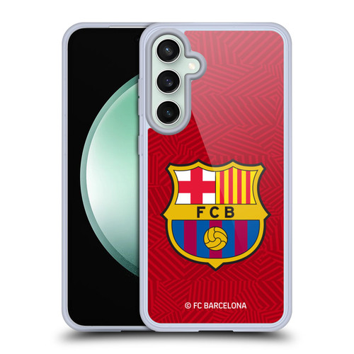 FC Barcelona Crest Red Soft Gel Case for Samsung Galaxy S23 FE 5G & MagSafe