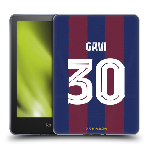 FC Barcelona 2023/24 Players Home Kit Gavi Soft Gel Case for Amazon Kindle Paperwhite 5 (2021)