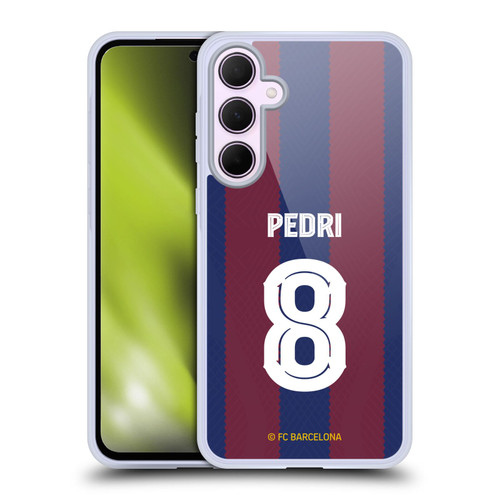 FC Barcelona 2023/24 Players Home Kit Pedri Soft Gel Case for Samsung Galaxy A35 5G