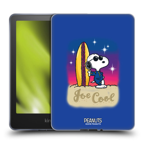 Peanuts Snoopy Boardwalk Airbrush Joe Cool Surf Soft Gel Case for Amazon Kindle Paperwhite 5 (2021)