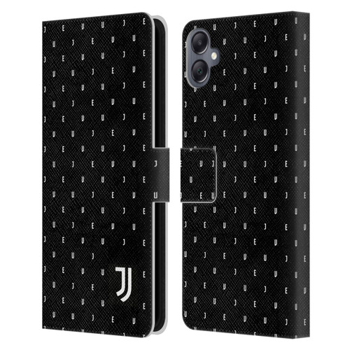 Juventus Football Club Lifestyle 2 Black Logo Type Pattern Leather Book Wallet Case Cover For Samsung Galaxy A05