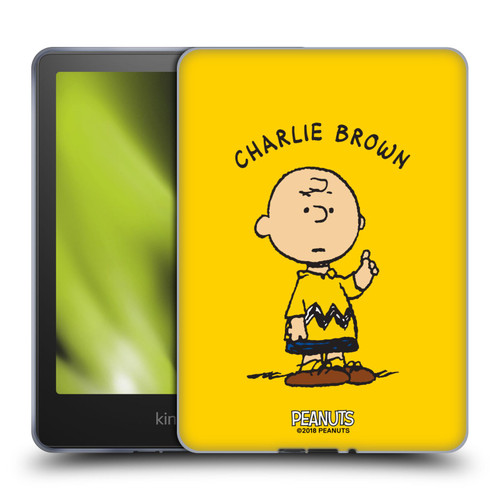 Peanuts Characters Charlie Brown Soft Gel Case for Amazon Kindle Paperwhite 5 (2021)