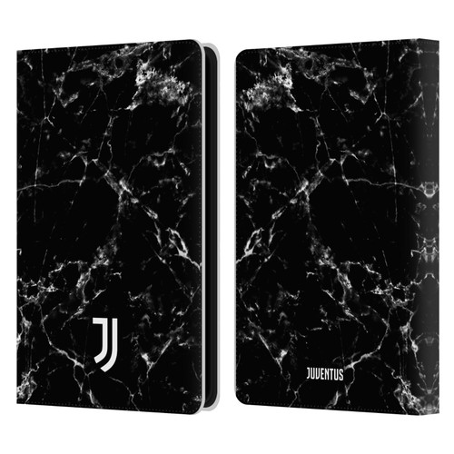Juventus Football Club Marble Black 2 Leather Book Wallet Case Cover For Amazon Kindle Paperwhite 5 (2021)